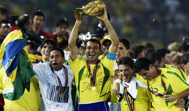 Brasil logró su último título mundial en el 2002. Foto: FIFA
