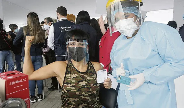 Coronavirus en Perú Vacunas vacunatón