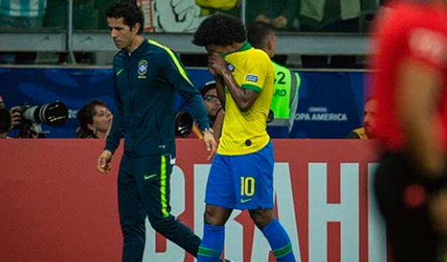 Brasil sufre sensible baja de cara a la final de la Copa América 2019