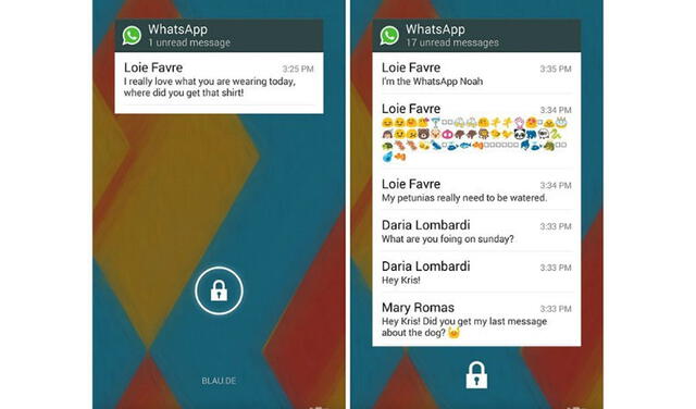 Puedes cambiar el tamaño del widget para que veas más mensajes de WhatsApp. Foto: Tu Experto