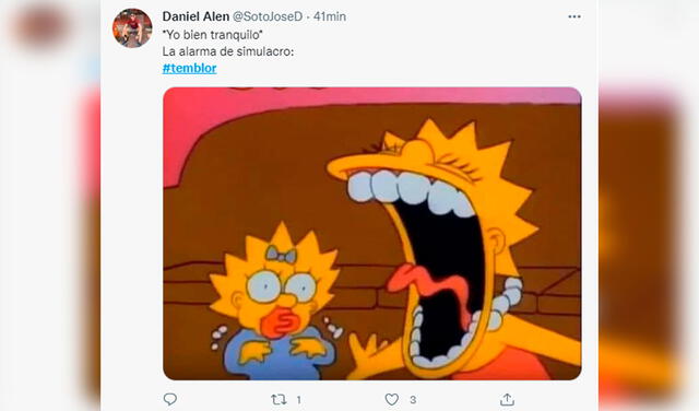 Twitter viral: los mejores memes que dejó el nuevo simulacro nacional de sismos tras la alerta de Sismate