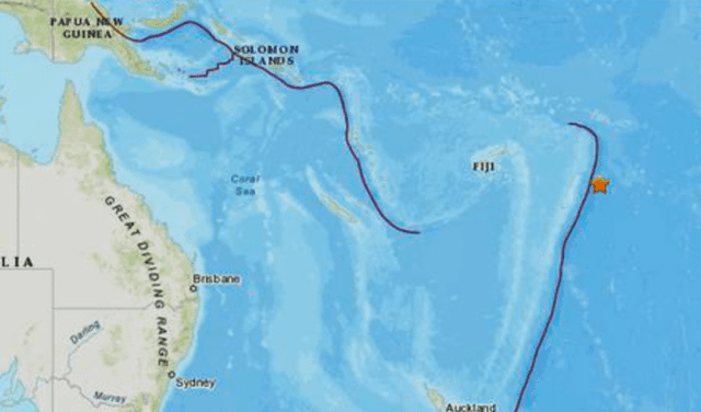 Tonga se asienta sobre el llamado Anillo de Fuego del Pacífico Tonga se asienta sobre el llamado Anillo de Fuego del Pacífico