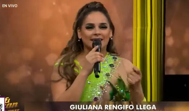 Giuliana Rengifo será parte de la nueva temporada de "El gran show".