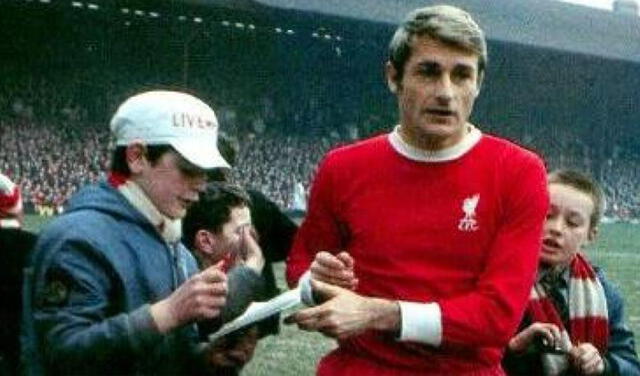 Roger Hunt anotó tres goles en el Mundial 1966. Foto: Liverpool