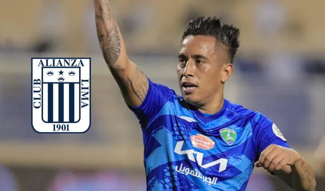 Christian Cueva llegó a Al Fateh procedente del Yeni Malatyaspor. Foto: Composición LR/Al Fateh/Alianza Lima