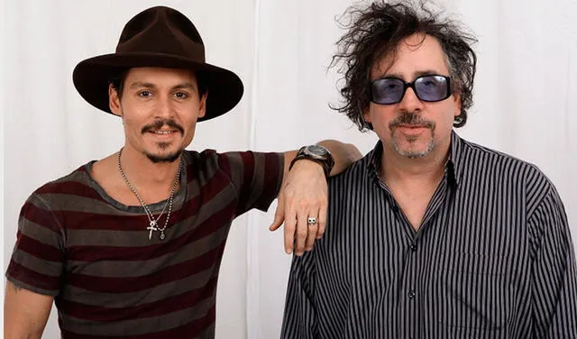 Johnny Depp y Tim Burton son conocidos realizar películas juntos. Foto: Kevork Djansezian/AP