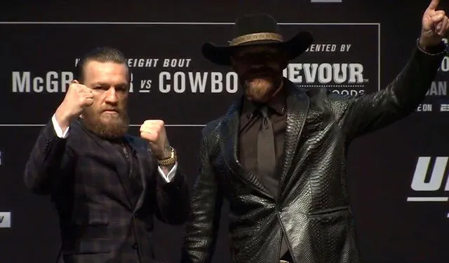 Conor McGregor vs. Donald Cerrone se verán las caras este sábado 18 de enero. Foto: UFC