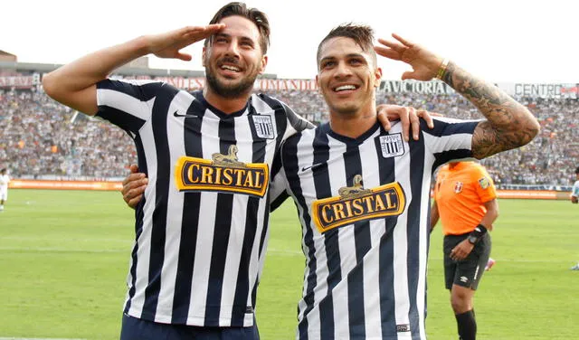 Claudio Pizarro y Paolo Guerrero no coincidieron en Alianza Lima
