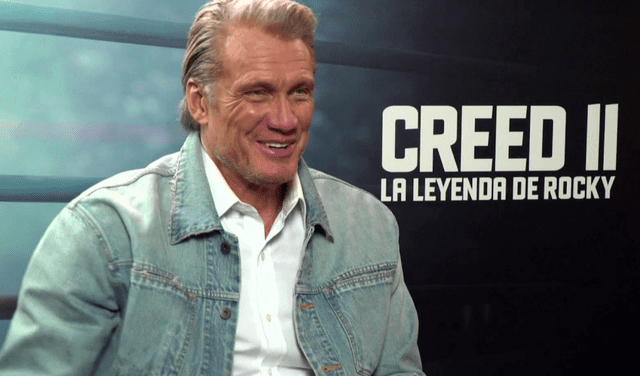 Dolph Lundgren actuó en 2018 en la cinta "Creed: II"