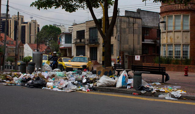 basura en bogota 2012