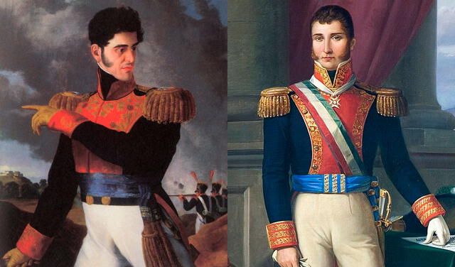 Santa Anna e Iturbide