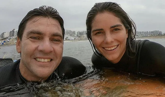 Joaquín de Orbegoso y Vania Torres se llevan casi 20 años de diferencia.