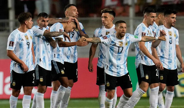 La selección argentina debutará en el Mundial Qatar 2022 ante Arabia Saudita. Foto: AFP