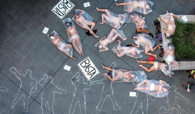 A la fecha se han registrado 44 feminicidios en Argentina, según el colectivo Ni Una Menos. Foto: EFE