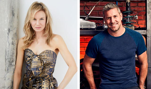 La actriz Renée Zellweger, de 52 años, estaría saliendo con el británico Ant Anstead, de 42. Foto: Renée Zellweger, Ant Anstead / Instagram fans La actriz Renée Zellweger, de 52 años, estaría saliendo con el británico Ant Anstead, de 42. Foto: Renée Zellweger, Ant Anstead / Instagram fans
