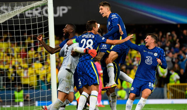 El Chelsea, campeón de la Champions League, es otro de los grandes aspirantes a ganar la Premier League. Foto: AFP