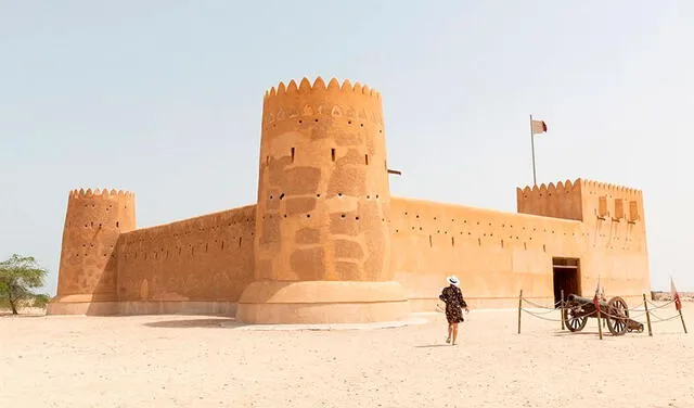 El fuerte Al Zubarah ofrece un vistazo al pasado de Qatar. Foto: The Telegraph