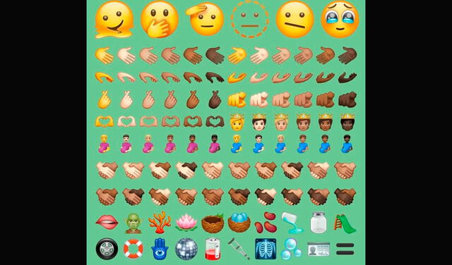 WhatsApp: conoce los 107 emojis de estreno que acaban de llegar con la nueva actualización