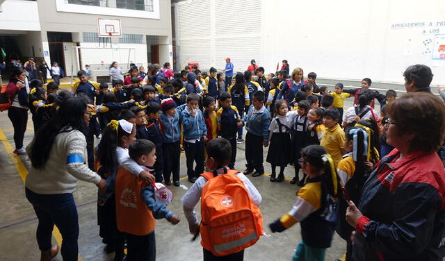 Un eventual sismo también dejaría 41 colegios con afectación no estructural.Foto: Minedu.