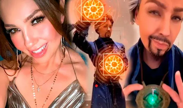 Thalía se convierte en 'Doctor Strange’