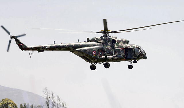 Incertidumbre. Los Mi-171Sh-P de la Aviación del Ejército entran a inspección mayor en 2023. Foto: difusión