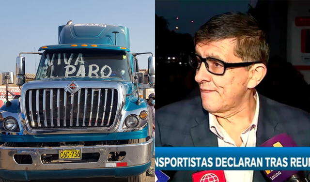Ricardo Pareja confirmó paro de transportistas para este lunes 4 de julio. Foto: Captura