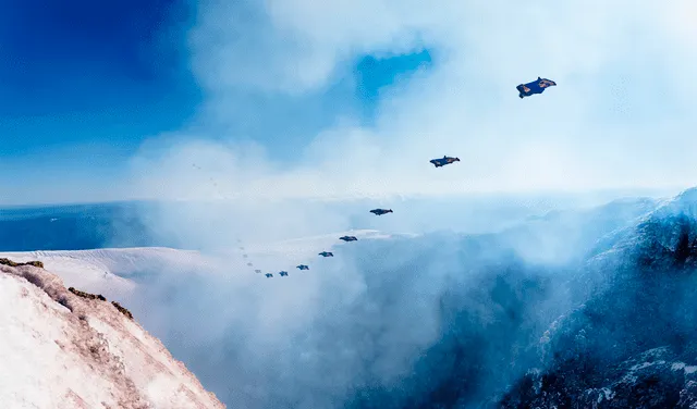 La carrera de Sebastián Álvarez comenzó en las Fuerzas Aéreas de Chile, donde consiguió cumplir su sueño de niño: volar. Foto: Red Bull