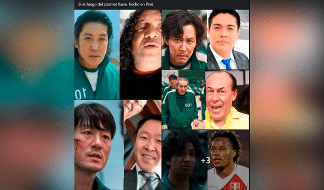 Cibernautas lanzan una versión de 'El juego del calamar’ con elenco peruano