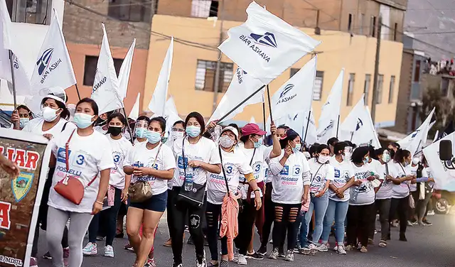 Rumbo a la cancelación. Avanza País, con 80 listas provinciales, tampoco llega al mínimo. Foto: Antonio Melgarejo/La República