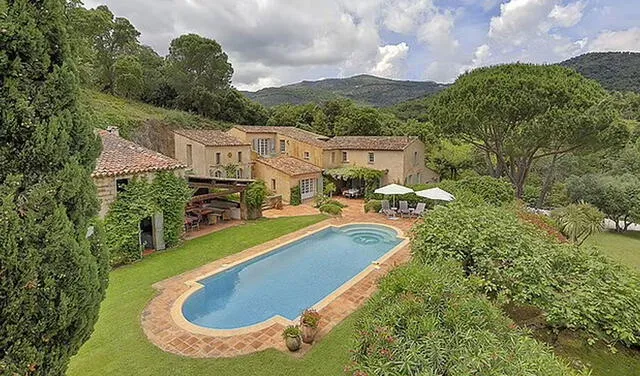 Vista de la casa que la familia de Eddie Redmayne posee en Francia. Foto: Luxury House / Instagram