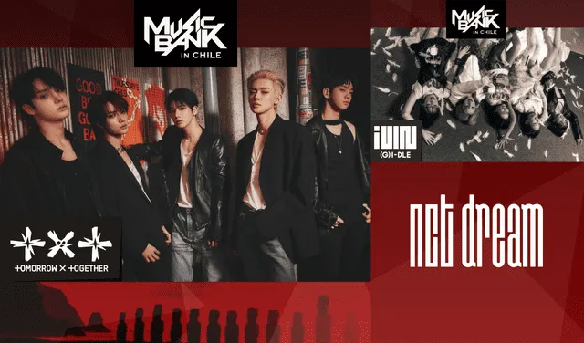 Music Bank Chile 2022, kpop, line, TXT