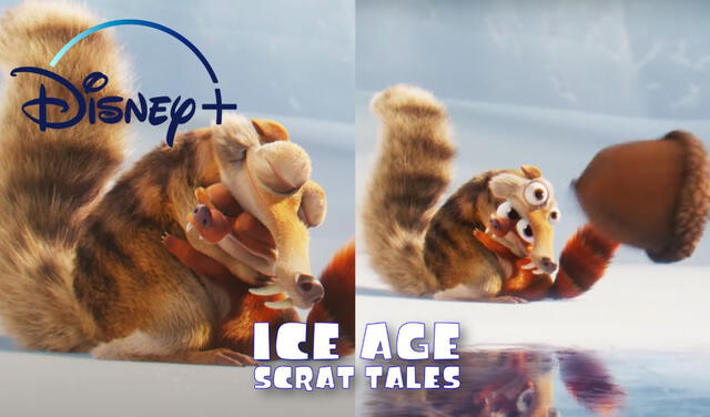 "Las aventuras de Scrat" llegarán en exclusiva a Disney Plus en abril de este año. Foto: composición LR/Disney