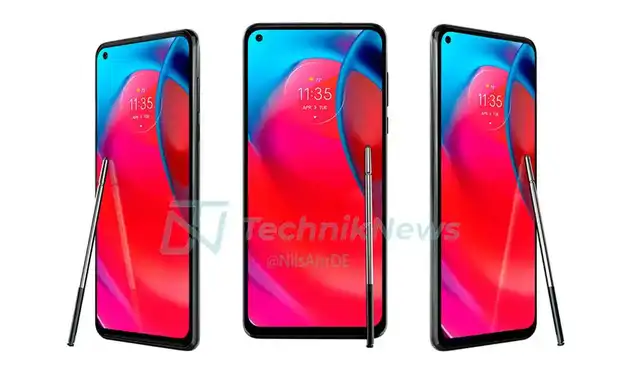 Parte delantera del Moto G Stylus 5G. Foto: El Androide Libre