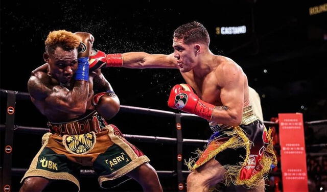 Brian Castaño y Jermell Charlo empataron por puntos en su primer y único enfrentamiento hasta ahora. Foto: TyC Sports