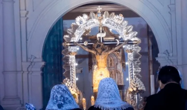 El ministerio de Cultura declaró como Patrimonio Cultural de la Nación a la Festividad del Señor del Santuario de Santa Catalina. Foto: Andina