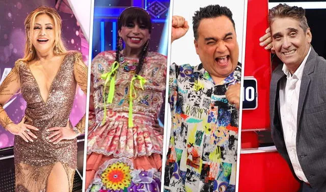 Reinas del show, El reventonazo de la chola, JB en ATV, y La voz Perú