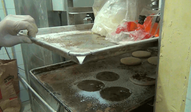 Panadería fue clausurada temporalmente. Foto: captura video/municipalidad de SJM Panadería fue clausurada temporalmente. Foto: captura video/municipalidad de SJM