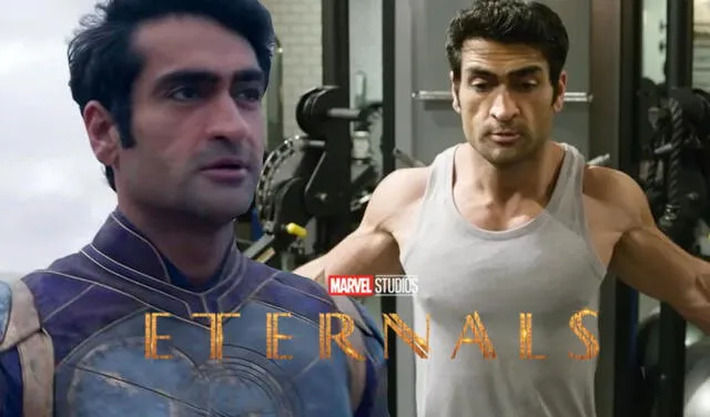 Kumail Nanjiani Eternals. Foto: composición/Youtube Marvel/Instagram kumailn