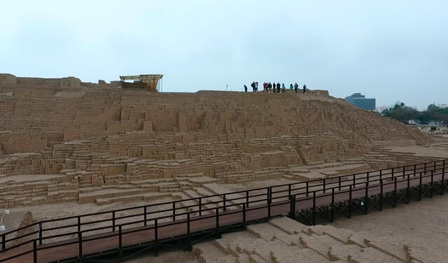 La huaca Pucllana es uno de los vestigios arqueológicos más interesantes de Lima. Foto: La República