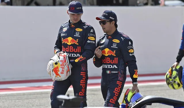 Max Verstappen y Sergio Pérez serán compañeros esta temporada 2021