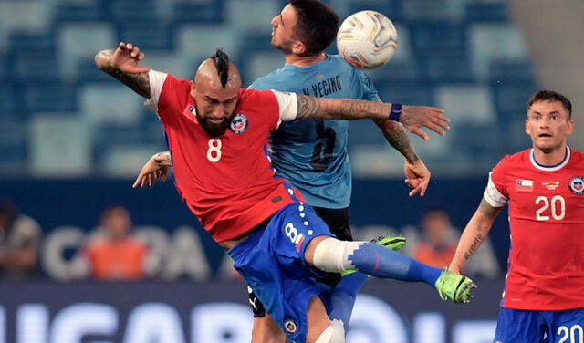 Chile supera a Uruguay por la Copa América 2021