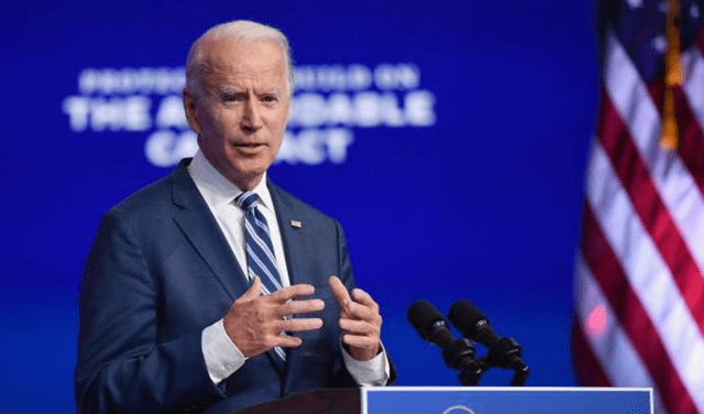El presidente de los Estados Unidos, Joe Biden, fue uno de los primeros en imponer sanciones a Rusia tras el ataque a Ucrania. Foto: AFP
