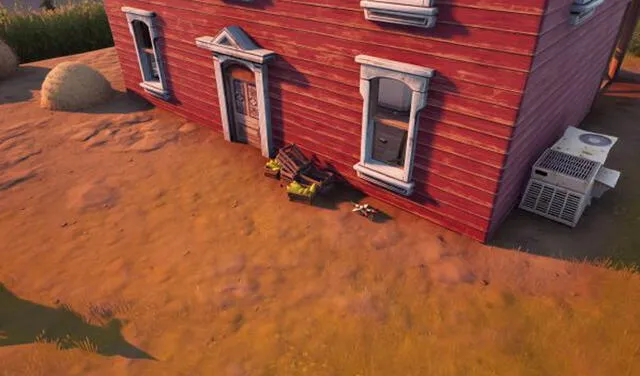 Rosa en la Granja de Acero en Fortnite Rosa en la Granja de Acero en Fortnite