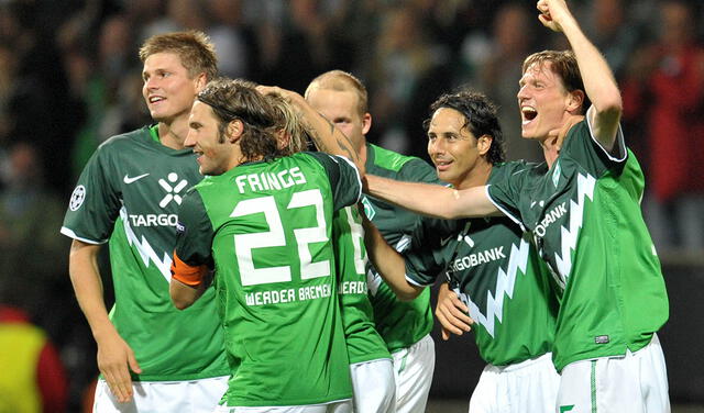 Frings y Borowski estuvieron en el Werder Bremen junto a Pizarro. Foto: AFP