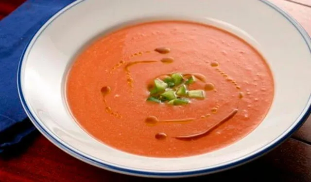 Gazpacho andaluz. Foto: La Vanguardia Gazpacho andaluz. Foto: La Vanguardia