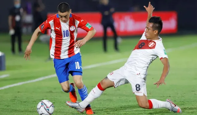 Perú vs. Paraguay: el último partido entre ambas selecciones fue una victoria para la Blanquirroja por 2-0 por las eliminatorias a Qatar 2022. Foto: EFE