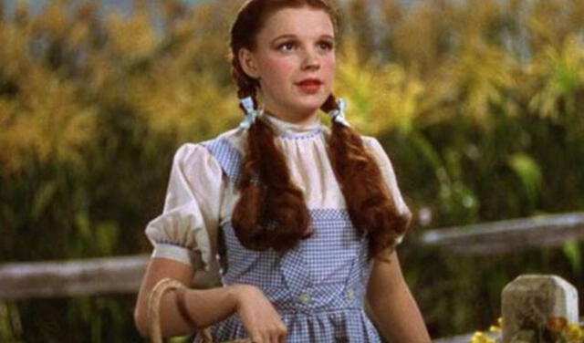 Judy Garland en su papel de Dorothy. Foto: Warner Home Video: