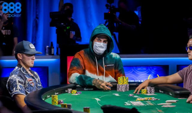 Papo queda en el séptimo lugar y logra 1 millón 225 mil dólares. Foto: Pokerlogía