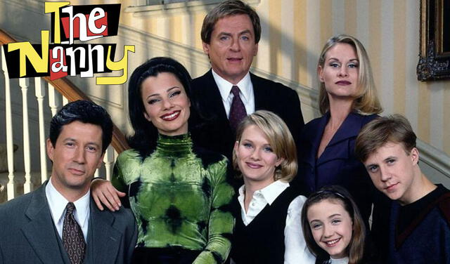 Fran Drescher junto al resto del elenco de La nana. Foto: CBS