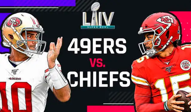Sigue AQUÍ la Super Bowl 2020: la final NFL entre Kansas vs. San Francisco 49ers. Foto: Difusión